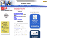 Desktop Screenshot of magnetsales.com