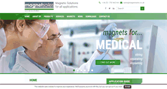 Desktop Screenshot of magnetsales.co.uk